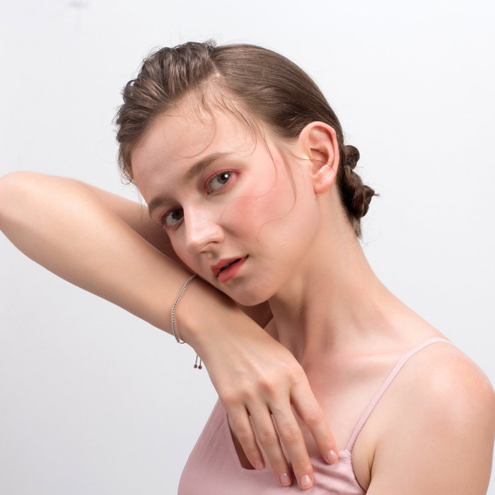 Bratara tennis argint 925 placata cu aur 14K cu zirconiu [3]