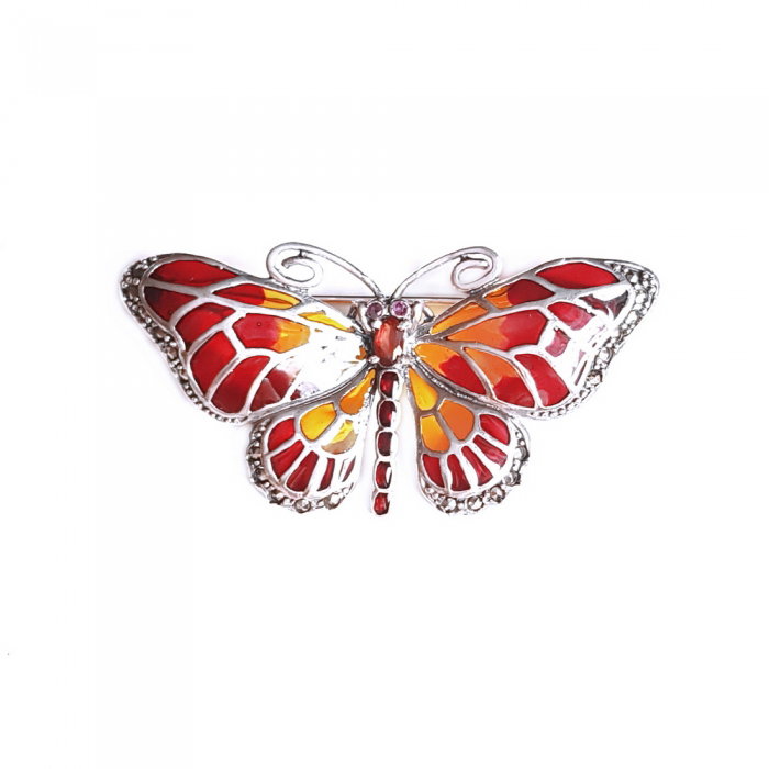 Brosa argint 925 cu fluture [1]