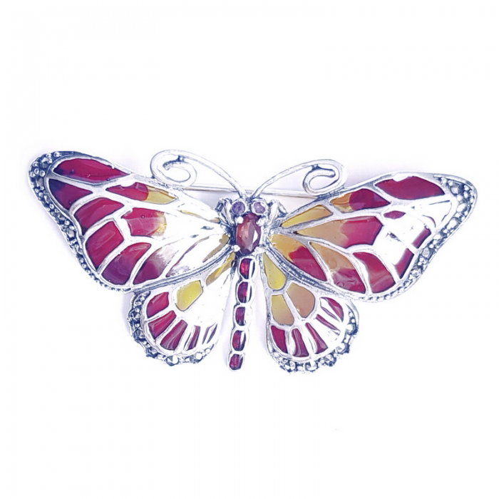 Brosa argint 925 cu fluture [2]