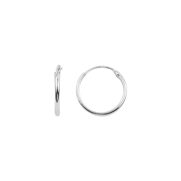 Cercei agint simpli cu cerc de 14 mm [1]