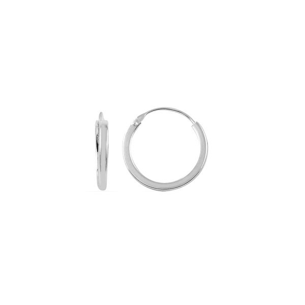 Cercei agint simpli cu cerc de 14 mm [1]