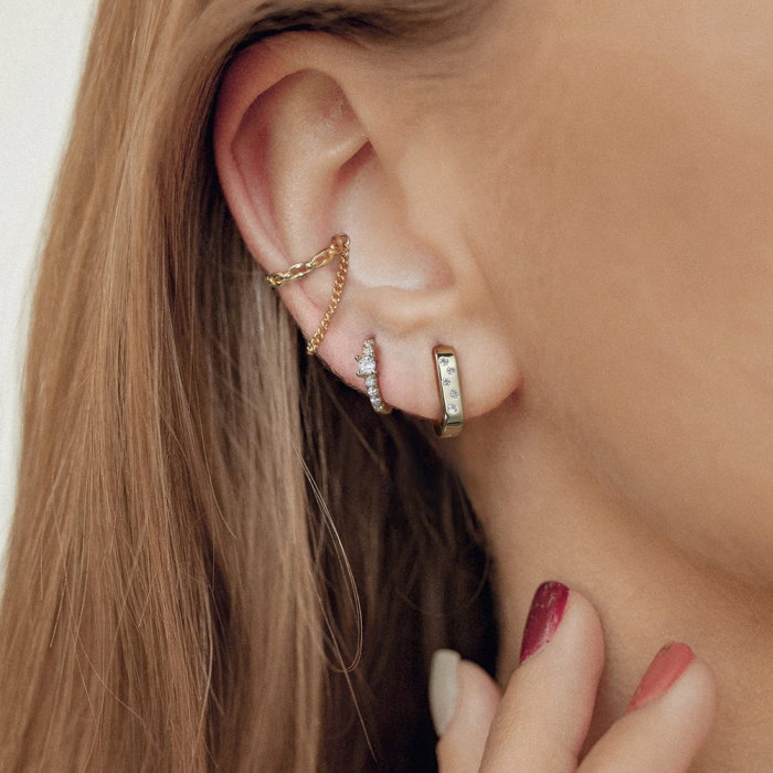 Cercei argint 925 placati cu rodiu cu zirconiu [4]