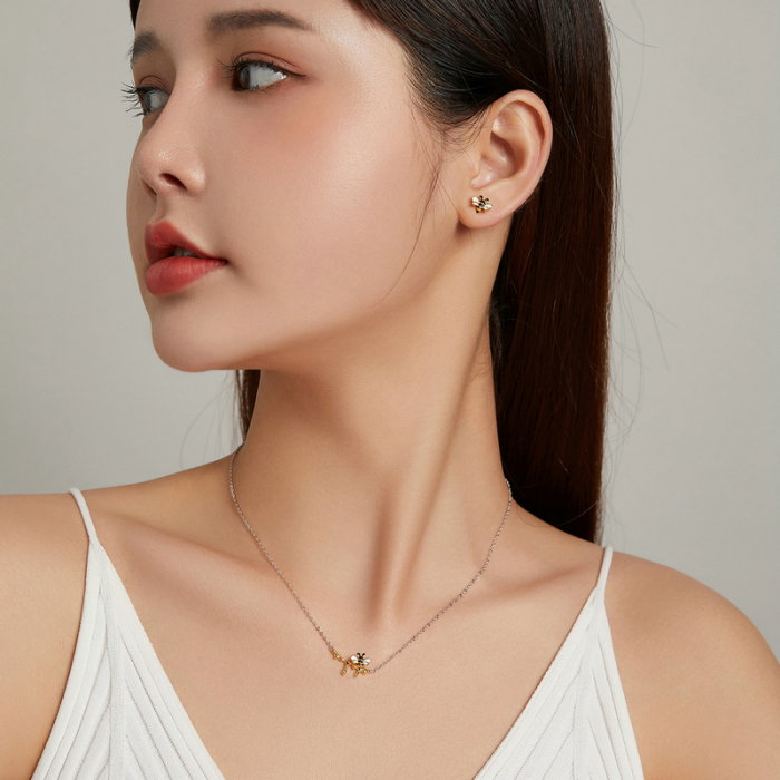 Cercei argint albinute [5]