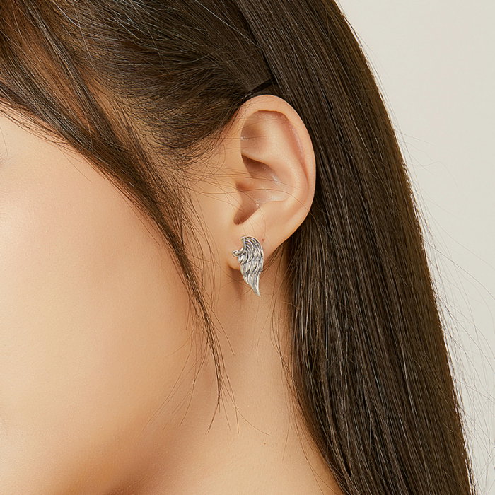 Cercei argint aripi de inger [7]