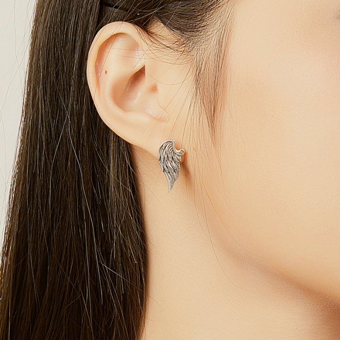 Cercei argint aripi de inger [8]