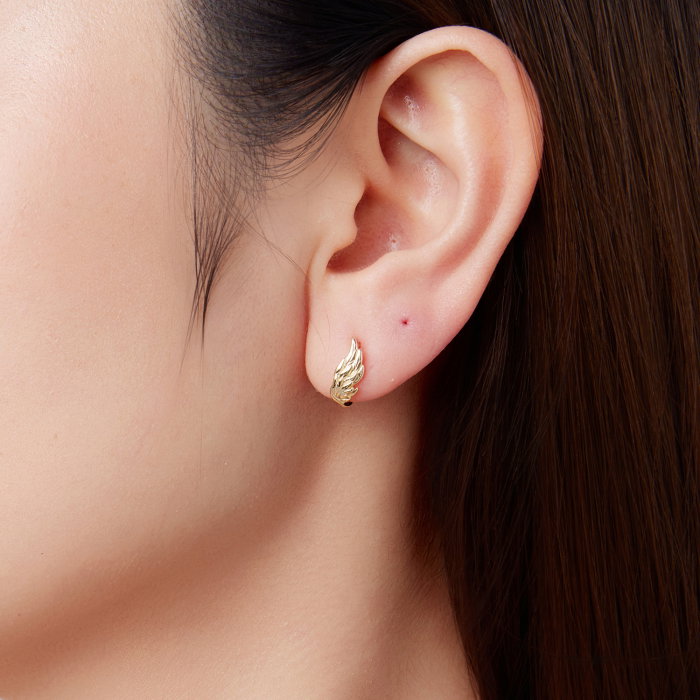 Cercei argint Aripi de Inger [8]