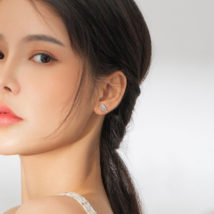 Cercei argint Aripi de Inger cu zirconii [6]