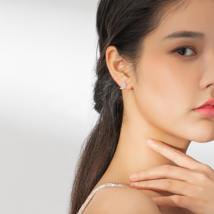 Cercei argint Aripi de Inger cu zirconii [8]