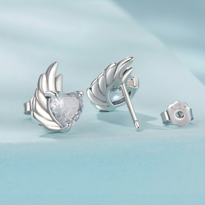 Cercei argint Aripile Dragostei [3]