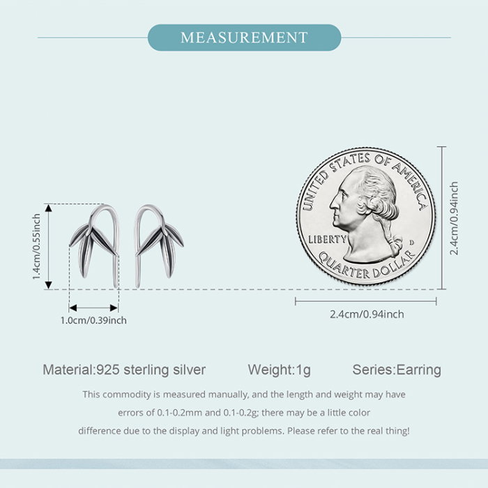 Cercei argint bambus [11]