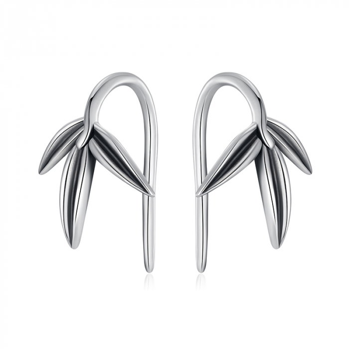 Cercei argint bambus [1]