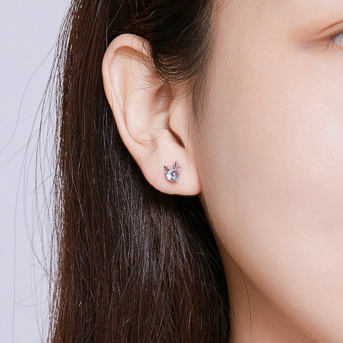 Cercei argint cerb [7]