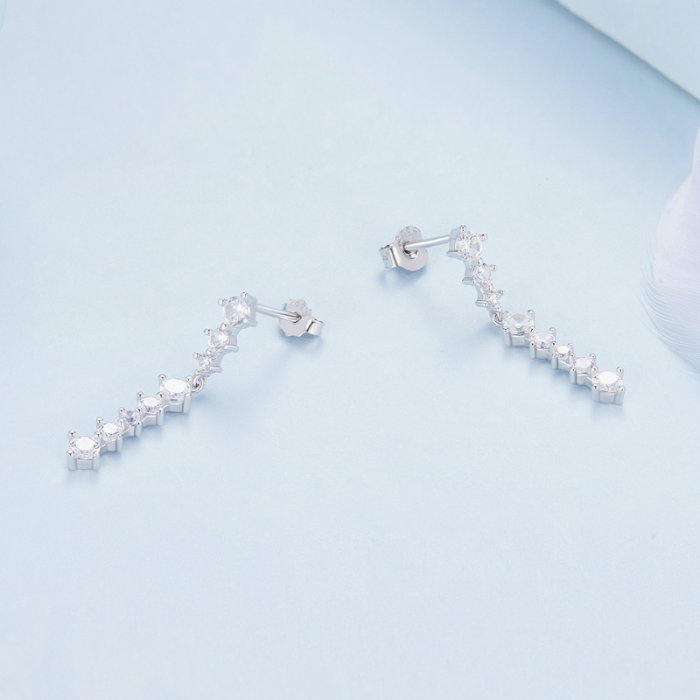 Cercei argint ciucurasi de zirconiu [3]