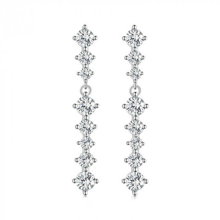 Cercei argint ciucurasi de zirconiu [8]