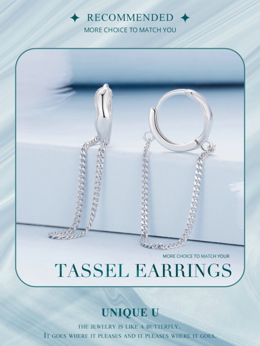 Cercei argint ciucurasi de zirconiu [15]