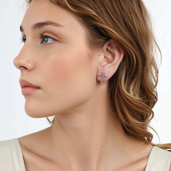 Cercei argint cruciulite [4]