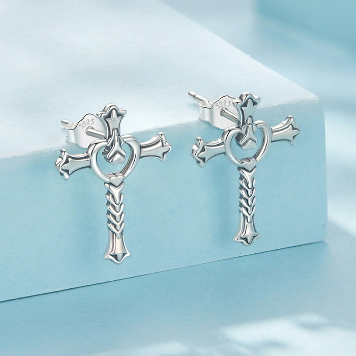 Cercei argint cruciulite [3]