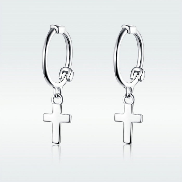 Cercei argint cruciulite [6]