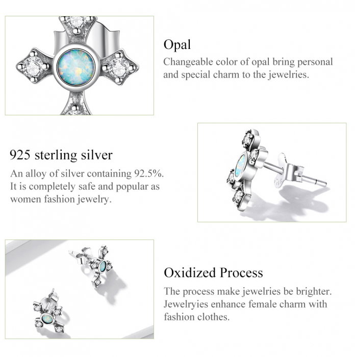 Cercei argint cruciulite vintage [8]