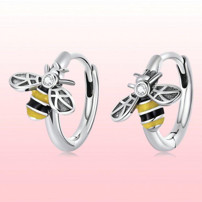 Cercei argint cu albinute [14]