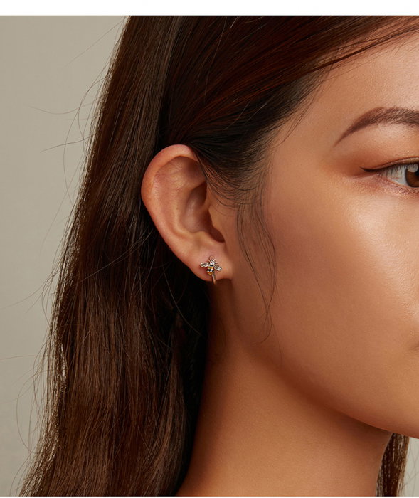 Cercei argint cu albinute [4]