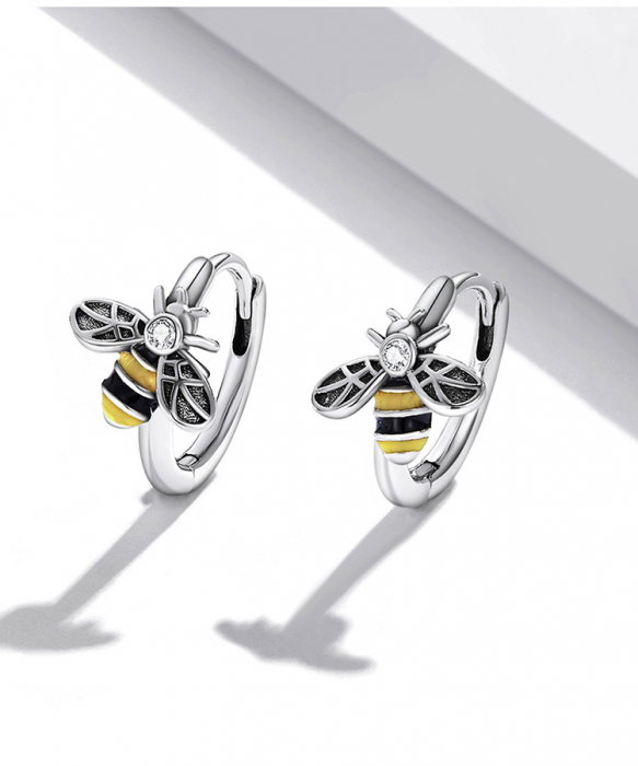 Cercei argint cu albinute [11]