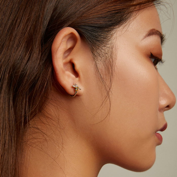 Cercei argint cu albinute [8]