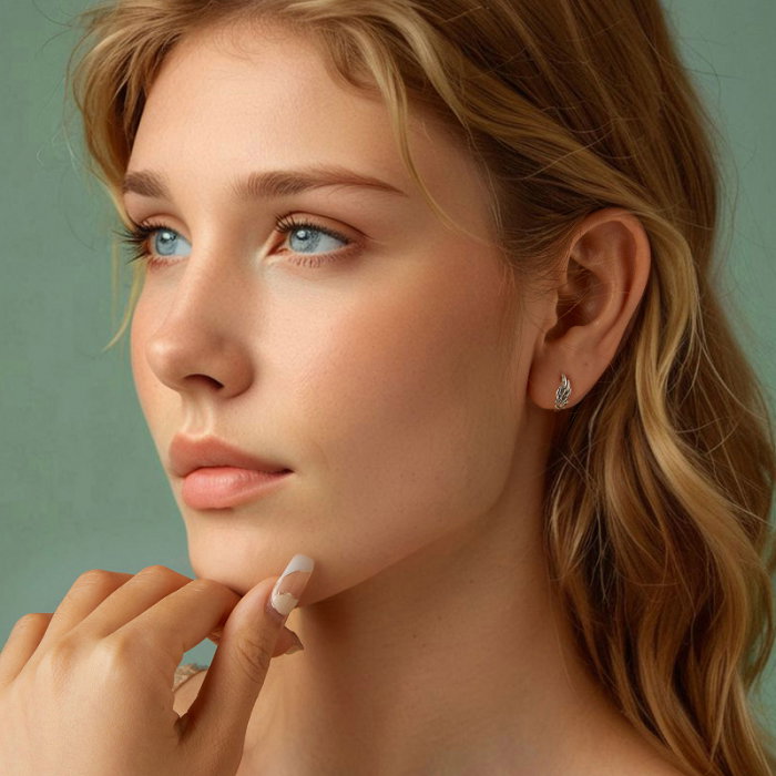 Cercei argint cu aripi de inger [2]