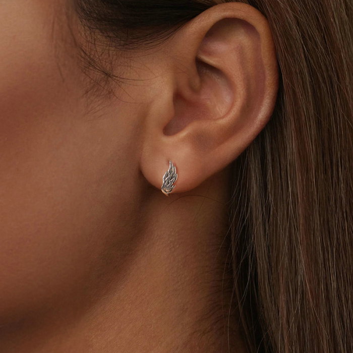 Cercei argint cu aripi de inger [8]