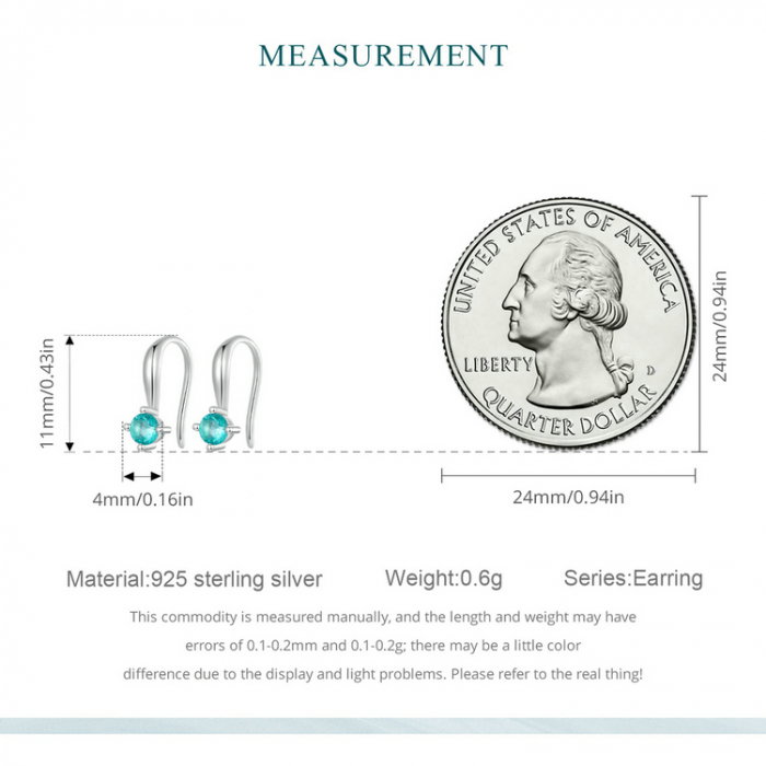 Cercei argint cu carlig si cristale [11]