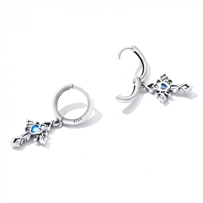 Cercei argint cu cruce vintage [3]