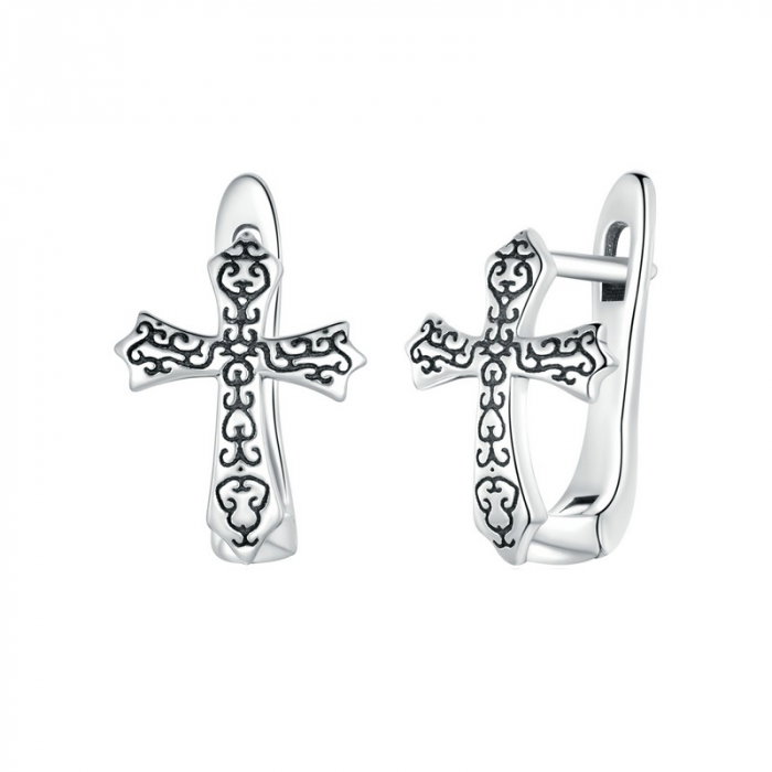 Cercei argint cu cruciulite [1]