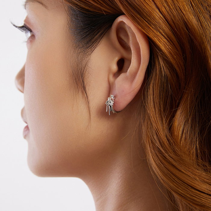 Cercei argint cu Dragoni [10]