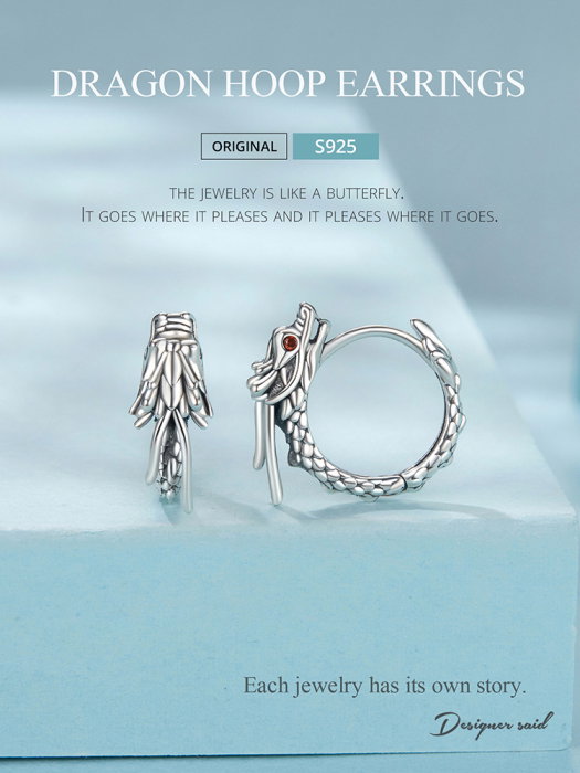 Cercei argint cu Dragoni [17]