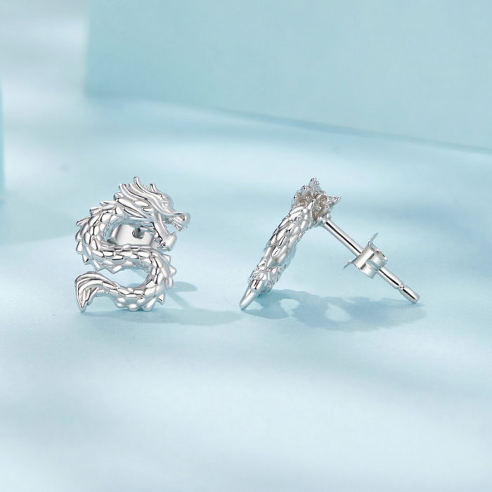 Cercei argint cu dragoni [5]