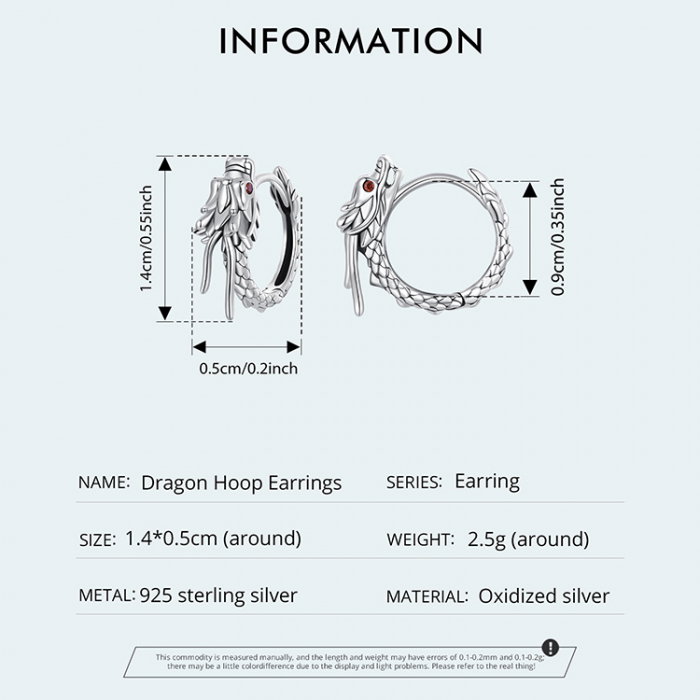 Cercei argint cu Dragoni [13]