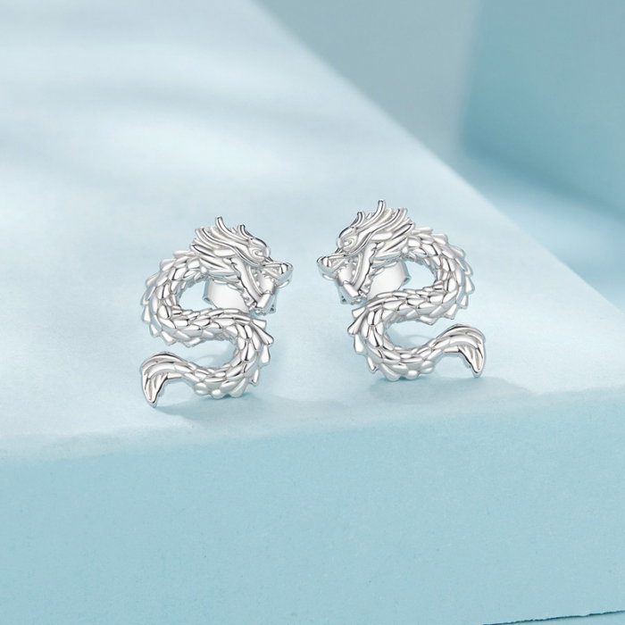 Cercei argint cu dragoni [7]