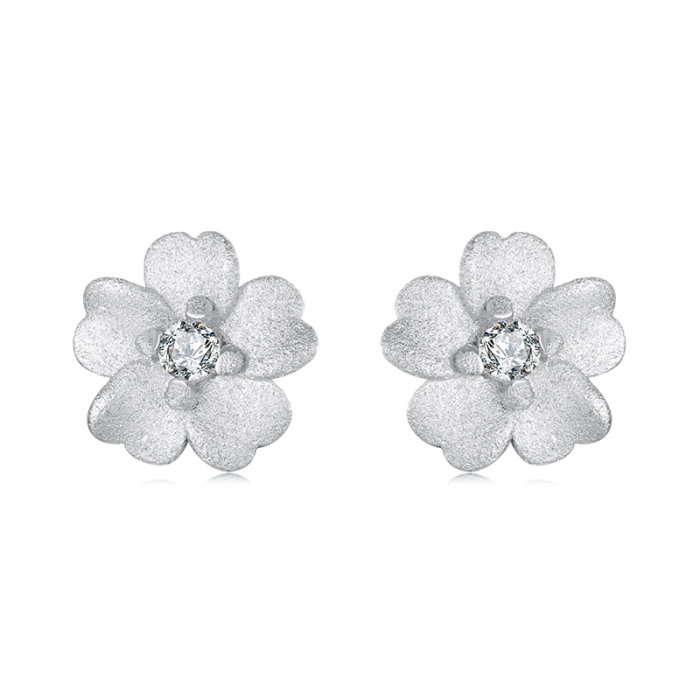 Cercei argint cu flori [1]