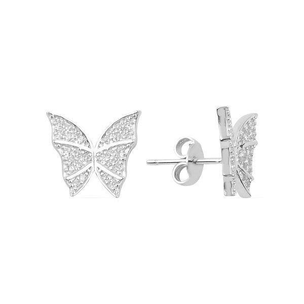 Cercei argint cu fluturasi [1]