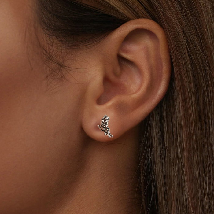 Cercei argint cu fluturasi [8]