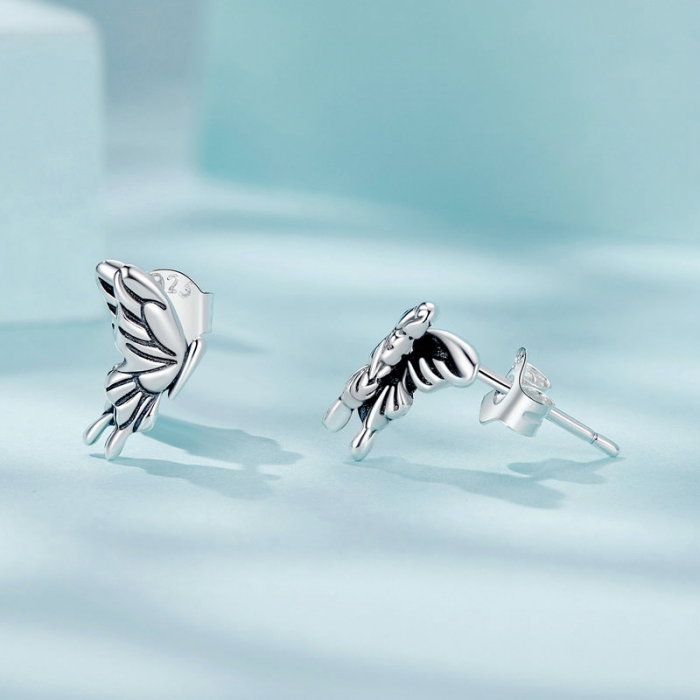 Cercei argint cu fluturasi [7]