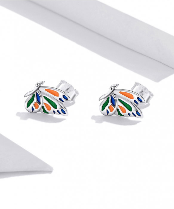 Cercei argint cu fluturasi [17]