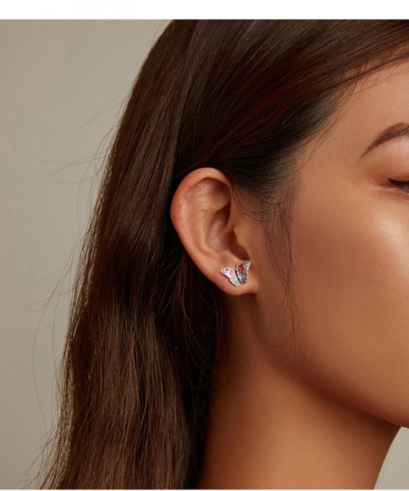 Cercei argint cu fluturasi [9]