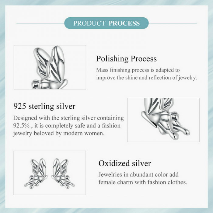 Cercei argint cu fluturasi [11]