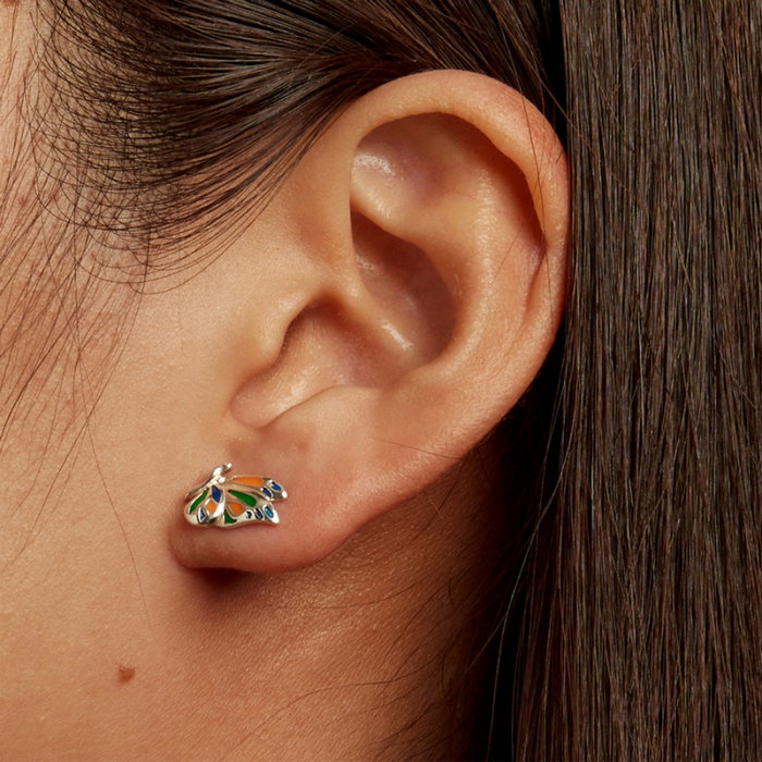 Cercei argint cu fluturasi [12]