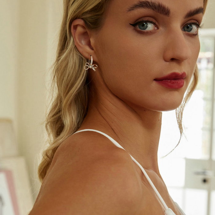 Cercei argint cu fundite [2]