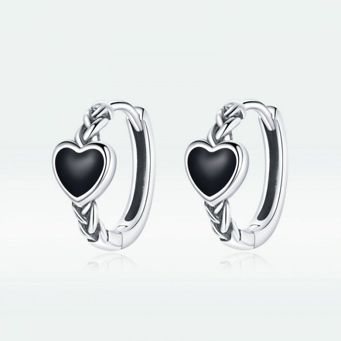 Cercei argint cu inimioare [9]