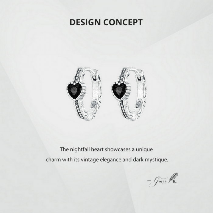 Cercei argint cu inimioare [8]