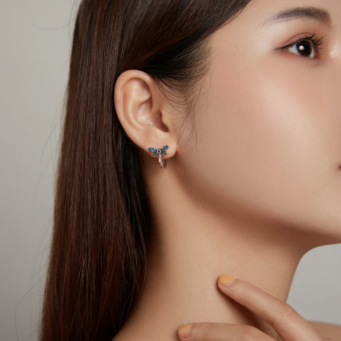 Cercei argint cu libelule [6]