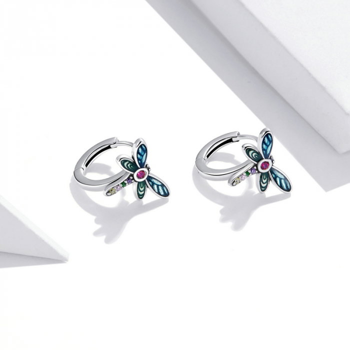 Cercei argint cu libelule [3]